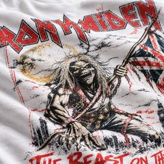 Camiseta Iron Maiden Beast on the Road | Heavy Metal | Tela Fría