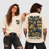 Camiseta Iron Maiden Piece of Mind | Heavy Metal | Oversize Premium