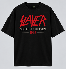 Camiseta Premium SLAYER - SOUTH OF HEAVEN 1988 (Horma Oversized)