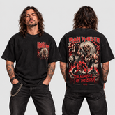 Camiseta Iron Maiden The Number of the Beast | Heavy Metal | Oversize Premium