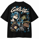 Camiseta Gorillaz Demon Days | Oversize Premium
