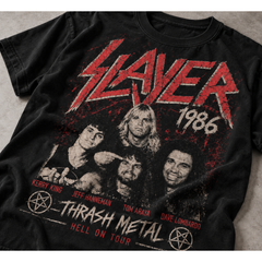 Camiseta Slayer 1986 | Thrash Metal | Urbana Premium