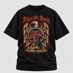 Camiseta Slayer Angel of Death |Thrash Metal | Urbana Premium
