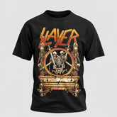Camiseta Slayer Skeleton | Thrash Metal | Urbana Premium