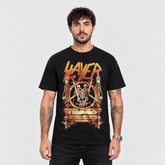 Camiseta Slayer Skeleton | Thrash Metal | Urbana Premium