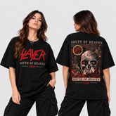Camiseta Slayer South of Heaven 1988 |Thrash Metal | Oversize Premium