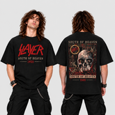 Camiseta Slayer South of Heaven 1988 |Thrash Metal | Oversize Premium