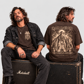 Camiseta Iron Maiden Powerslave | Heavy Metal | Oversize Premium