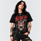 Camiseta Slayer Hell on Tour 1986-87 | Thrash Metal | Urbana Premium