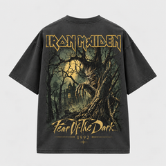 Camiseta Iron Maiden Fear of the Dark | Heavy Metal | Oversize Premium