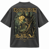Camiseta Iron Maiden Fear of the Dark | Heavy Metal | Oversize Premium