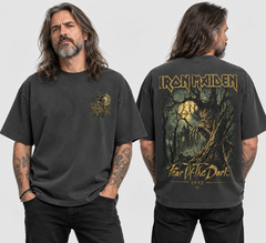 Camiseta Iron Maiden Fear of the Dark | Heavy Metal | Oversize Premium