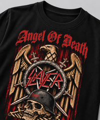 Camiseta Slayer Angel of Death - Urbana Premium