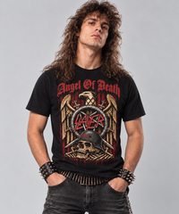 Camiseta Slayer Angel of Death - Urbana Premium