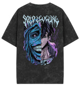 Solo Leveling Acid Wash Oversized - Barcraft