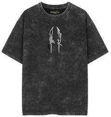 Solo Leveling Acid Wash Oversized - Barcraft