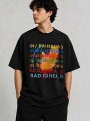 Camiseta Radiohead: In Rainbows – Heavy Oversize