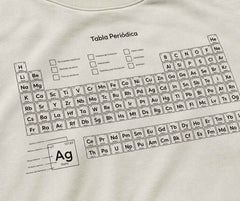 Camiseta Premium Tabla Periódica (Horma Oversized & Regular)