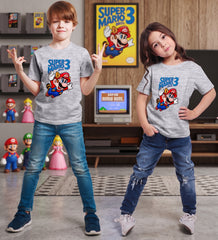 Mario Bros 3 Retro Kids