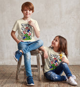 Camiseta Kids Super Mario – Edición Streetwear "Japanese Level" (niños)