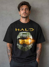 Camiseta Oversized Premium Halo Master Chief