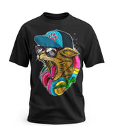 Camiseta Urban Cat DJ - Urbana Premium
