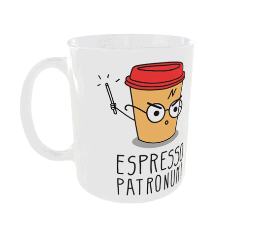 Mug Espresso patronum 11 Oz - Barcraft