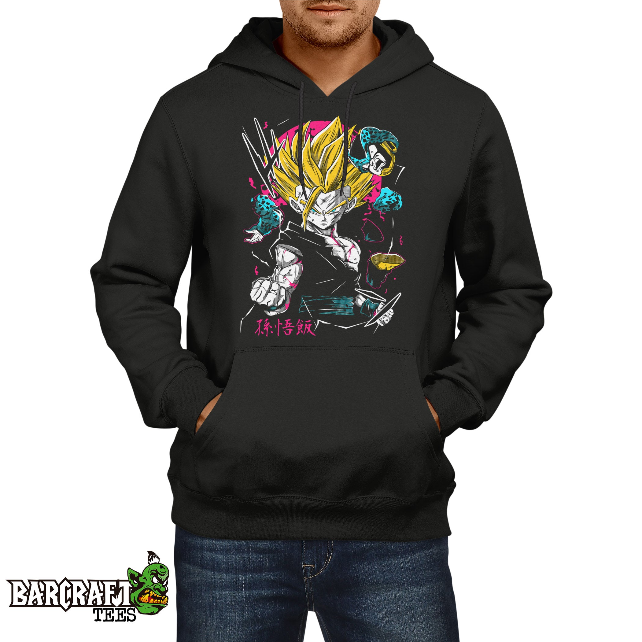 Gohan ssj2 Kid Hoodie - Barcraft