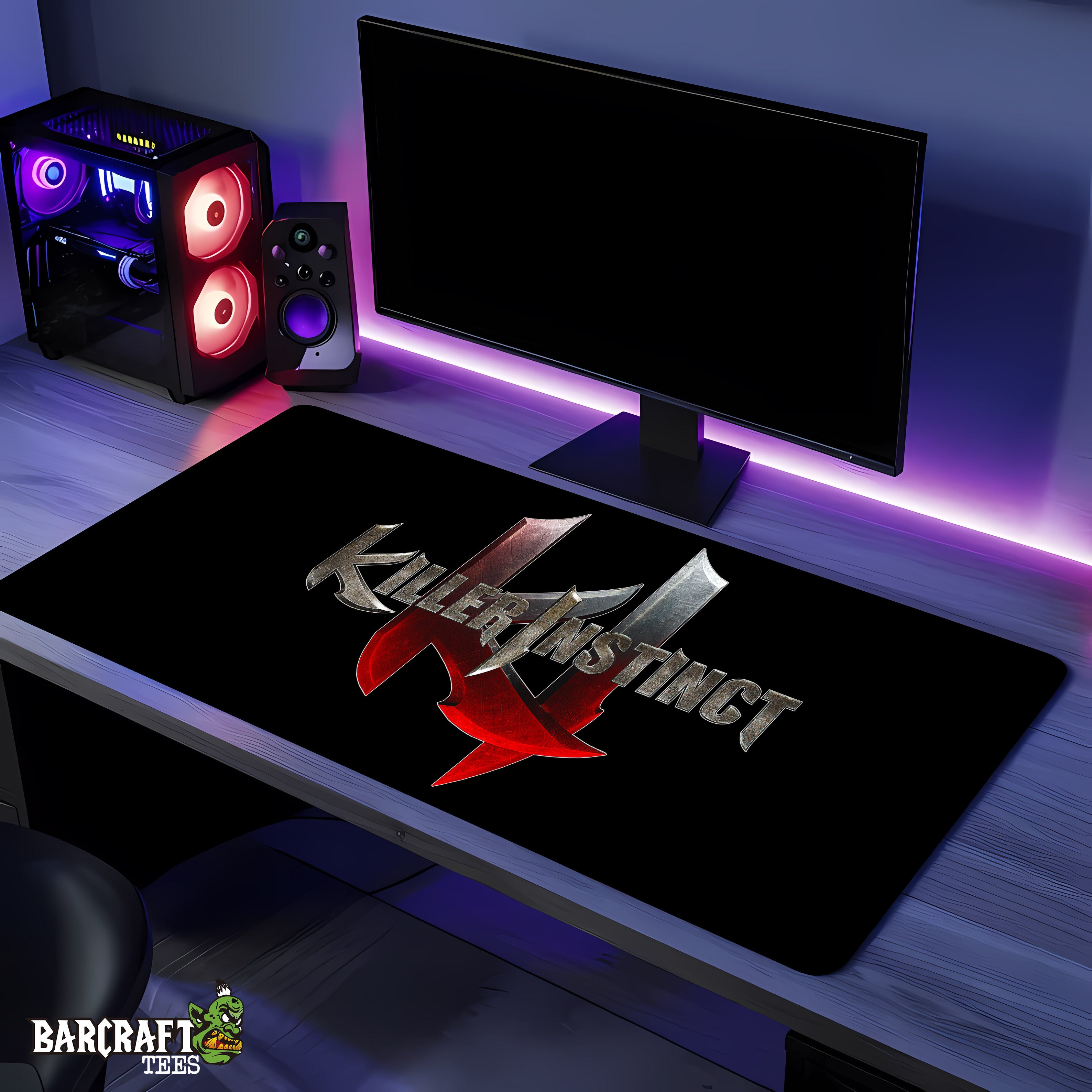 Killer instinct Pad Mouse Gaming XL - Barcraft