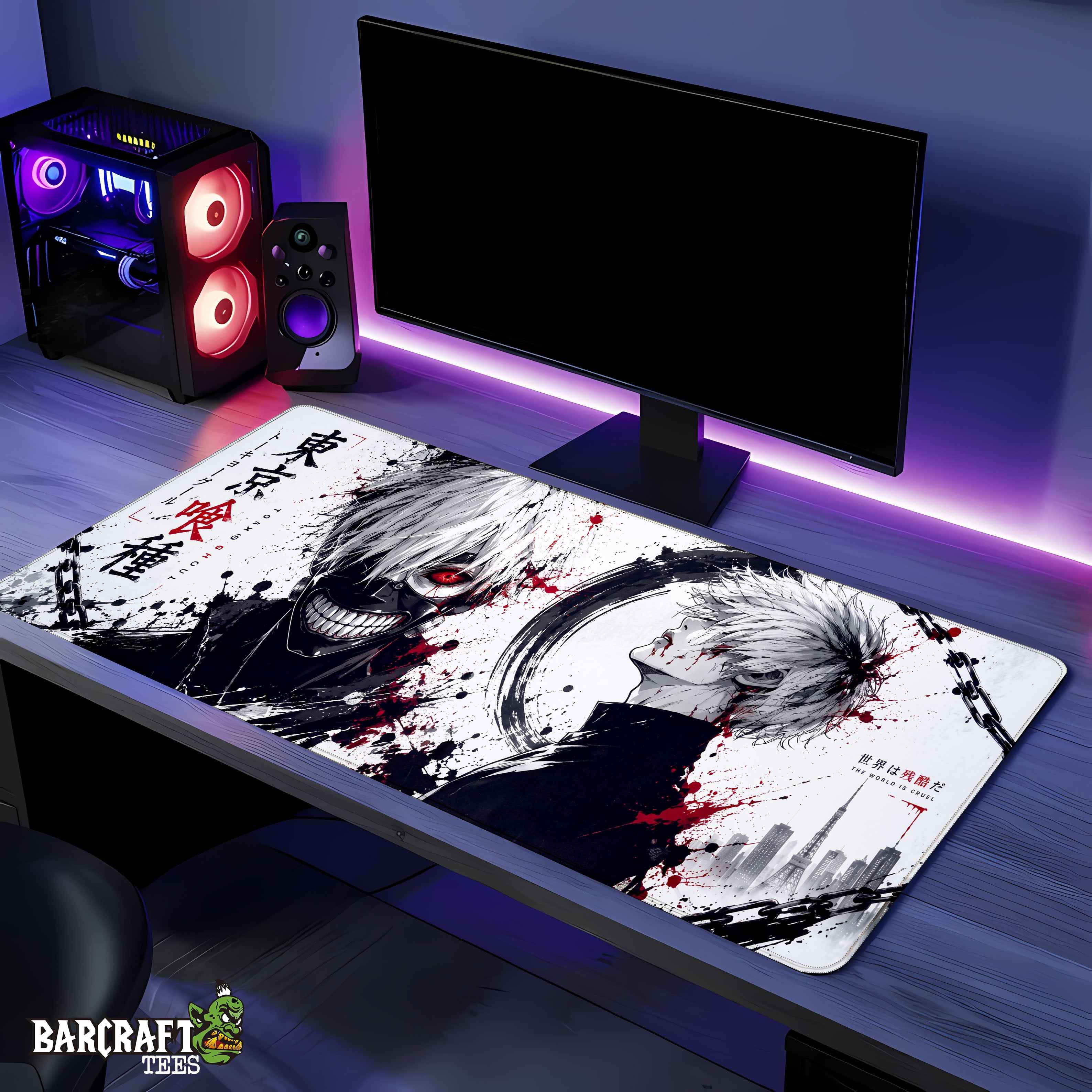 Mouse Pad XL Tokyo Ghoul: Kaneki's Awakening