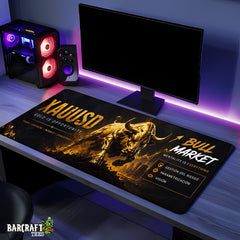 Mouse Pad XL Trading & Finance: XAUUSD Bull Market Edition