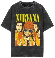 Nirvana Acid Wash Oversized - Barcraft