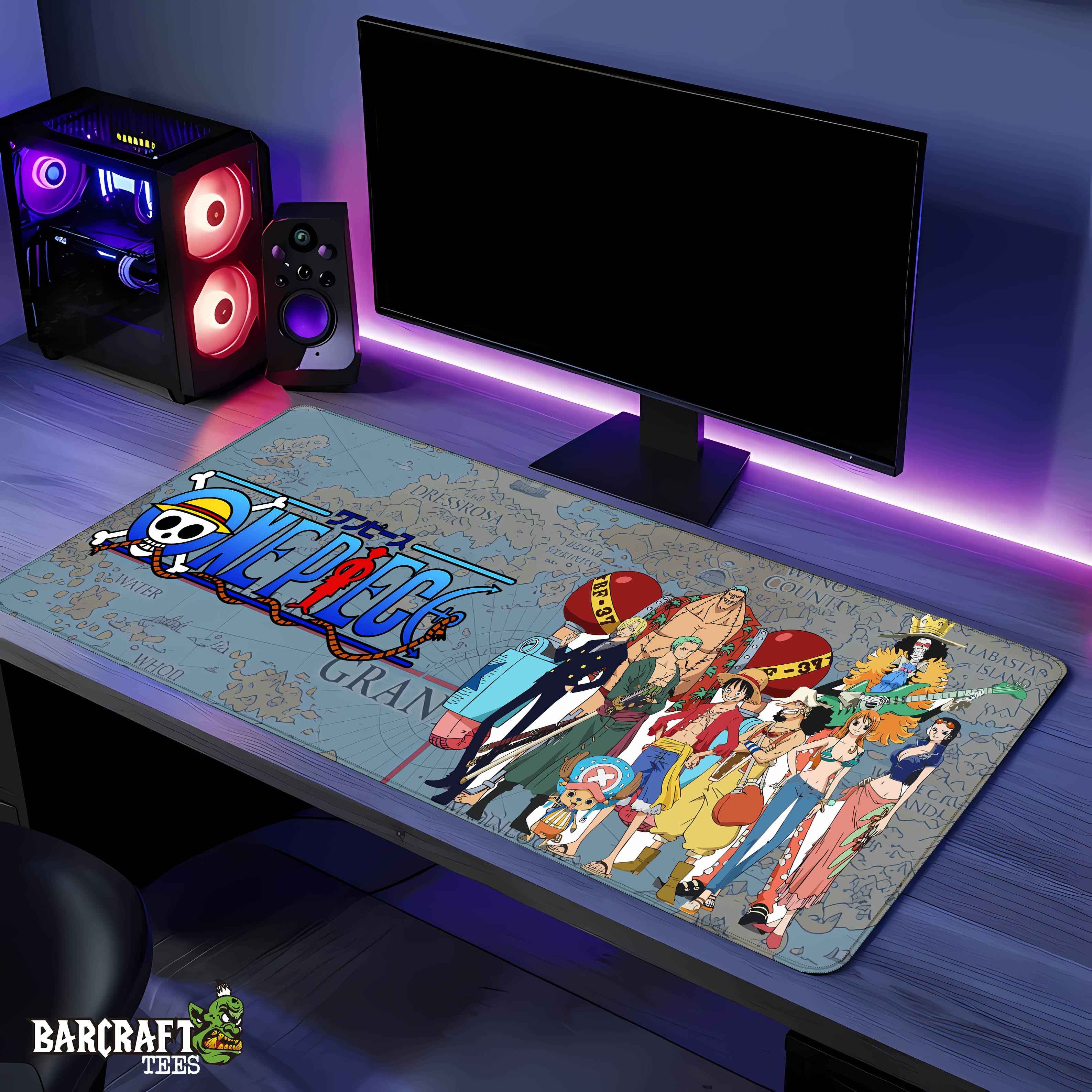 One Piece Map Pad Mouse Gaming XL