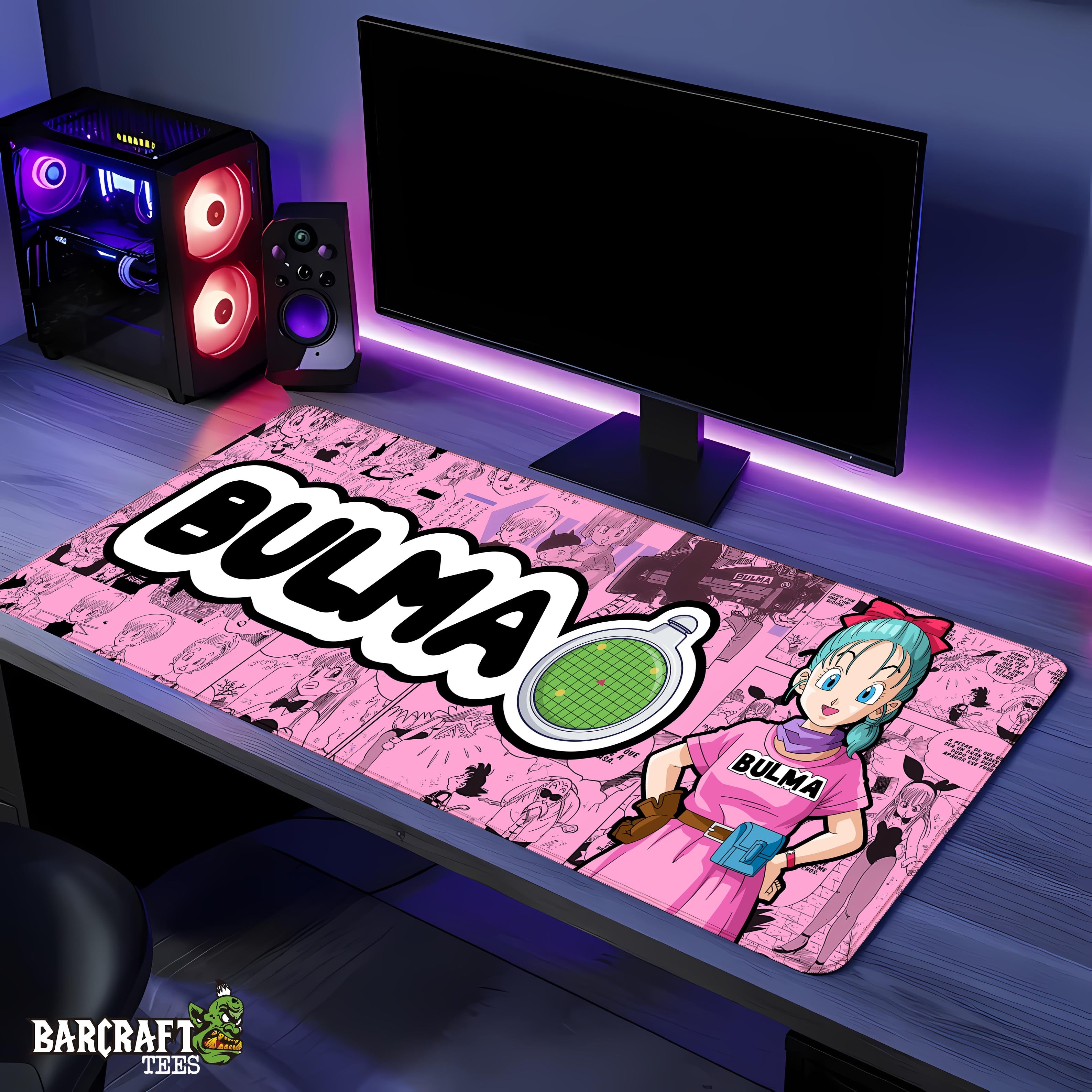 Bulma Pad Mouse Gaming XL - Barcraft