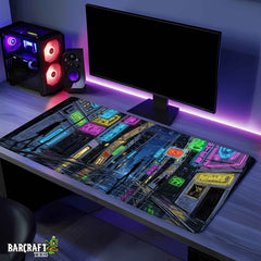 Night City Pad Mouse Gaming XL