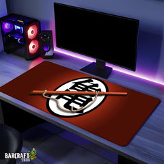 Kanji muten Pad Mouse Gaming XL - Barcraft