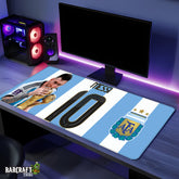 Messi Jersey Pad Mouse Gaming XL - Barcraft
