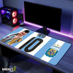 Messi Jersey Pad Mouse Gaming XL - Barcraft