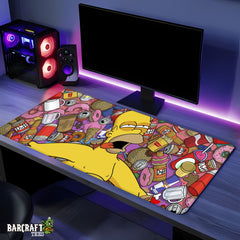 Homero Wasted Pad Mouse Gaming XL - Barcraft