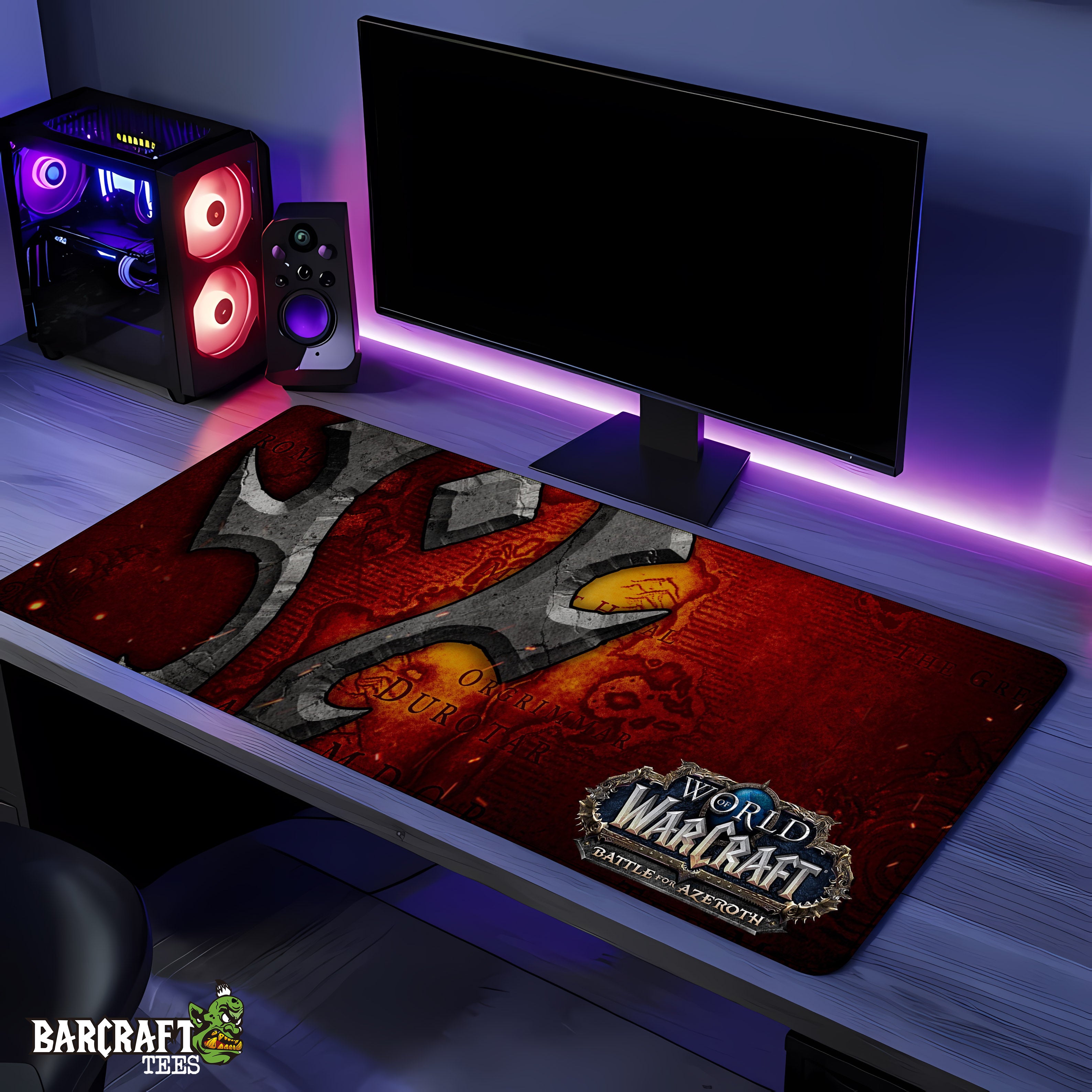 Horda Pad Mouse Gaming XL - Barcraft