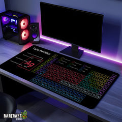 Tabla Periódica Pad Mouse Gaming XL - Barcraft