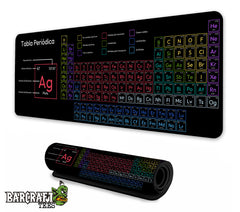 Tabla Periódica Pad Mouse Gaming XL - Barcraft
