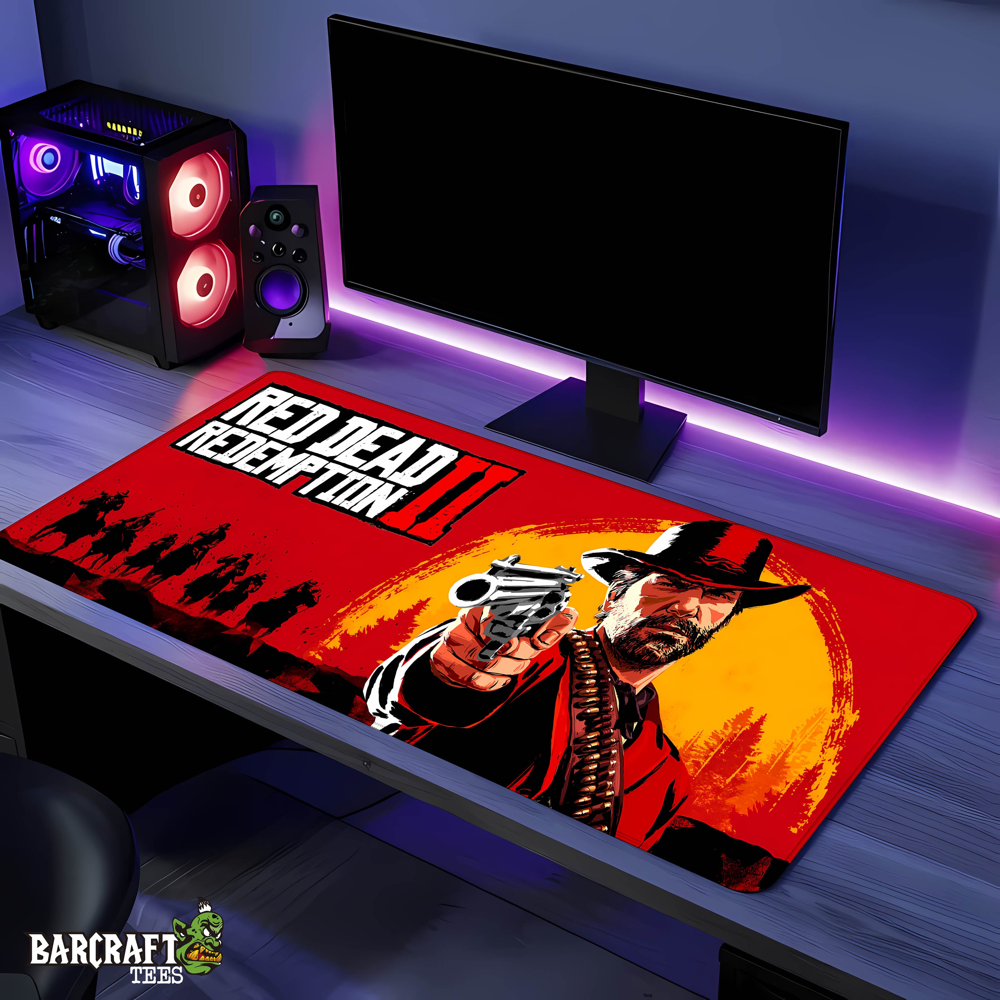 RDR2 Pad Mouse Gaming XL - Barcraft