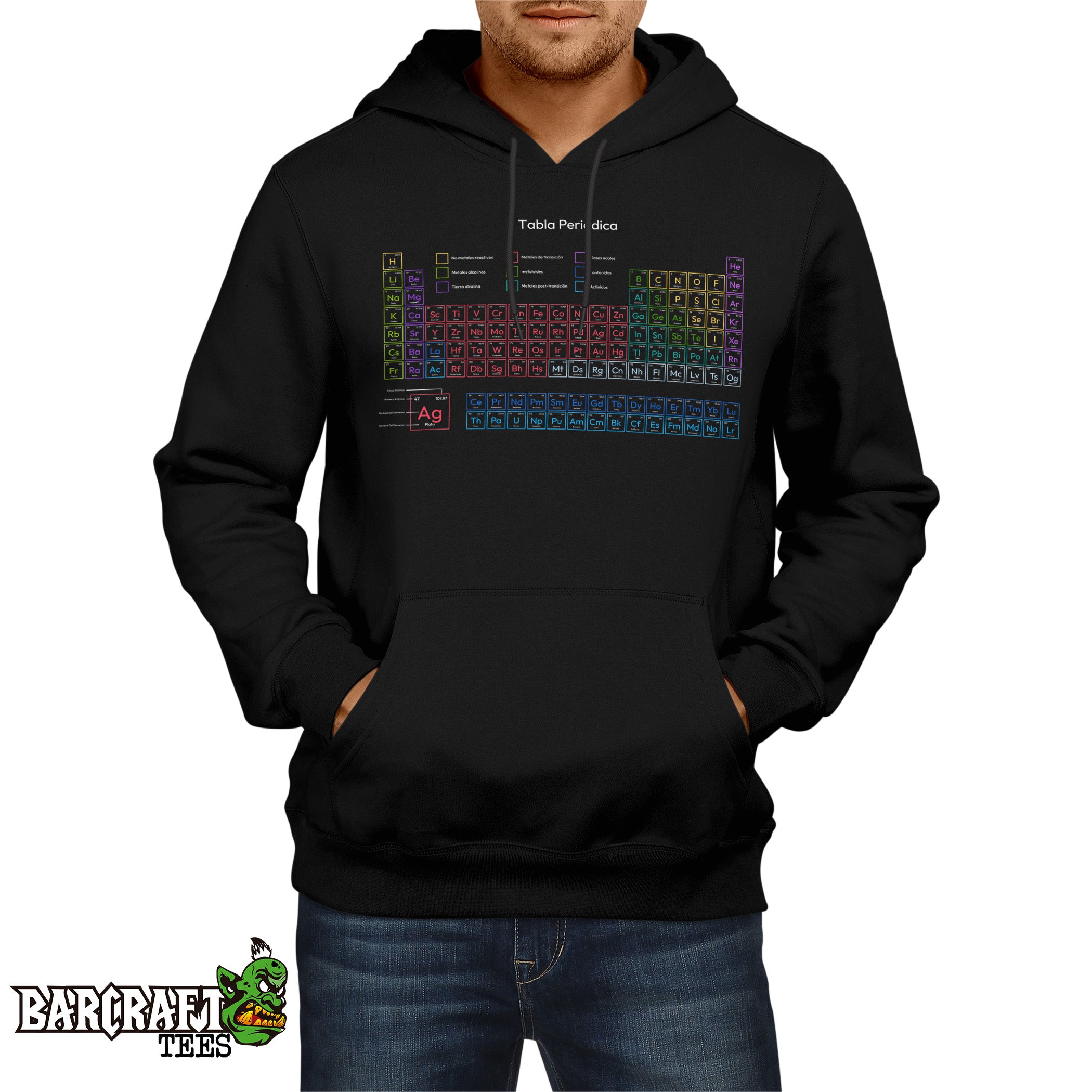 Tabla periódica Hoodie - Barcraft