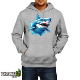 Hoodie Shark Jaspe