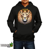 Hoodie Negro Rey Leon