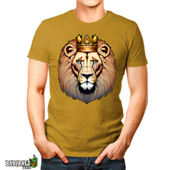 Camiseta Rey Leon Mostaza