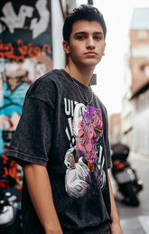 Ultimate Buu Acid Wash Oversized - Barcraft