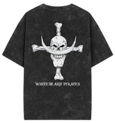 Whitebeard Pirates Acid Wash Oversized - Barcraft