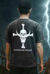 Whitebeard Pirates Acid Wash Oversized - Barcraft
